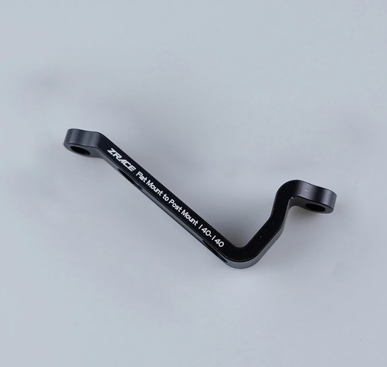 140mm ZRACE Post Mount to Flat Mount Brake Adapter, Post to Flat Mount road cx