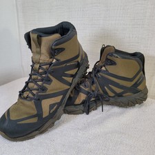 Merrell X Filson MQM Flex Luna Hiking Gore-Tex Boots Shoes Mens 12 Green Black