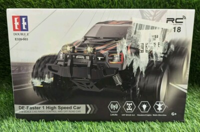 DOUBLE E RC CAR 1:18 Scale 4X4 Off road, High Speed, 4WD, New Sealed
