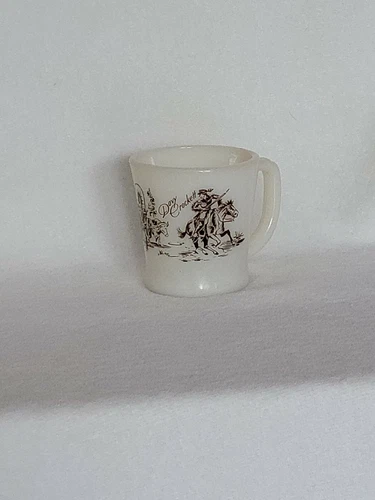 Davy Crocket Fire King mug