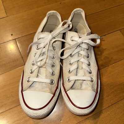 Size Converse Chuck Taylor All Star Low Optical White Women’s tennis  shoes