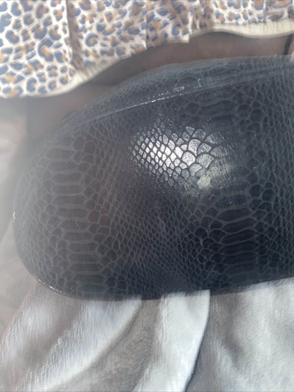 Michael Kors Jet Set Black Python Leather Tote Sh… - image 12