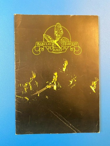 Barclay James Harvest Gone To Earth 1977 Tour Programme Concert Booklet - Picture 2 of 6