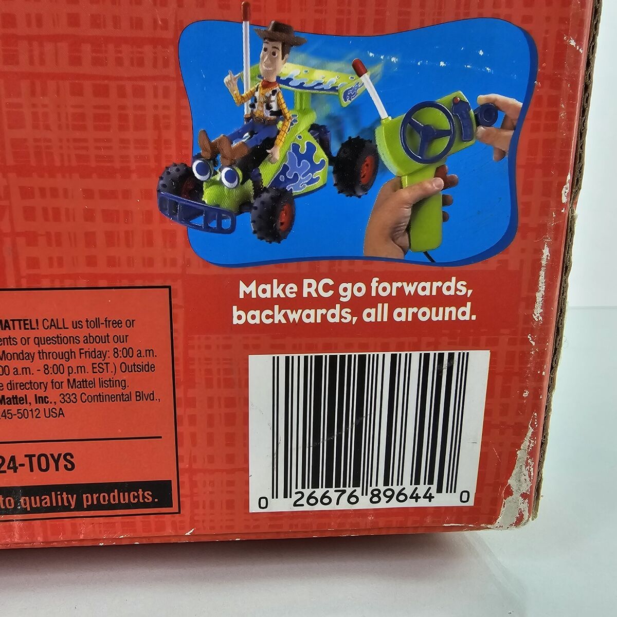 Disney Toy Story 2 WOODY WITH RC Radio Remote Control Buggy Disney Toy Story 2 WOODY WITH RC Radio Remote Control Buggy
