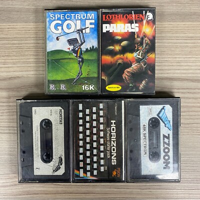 カセットいろいろ！ 36 UNTESTED SINCLAIR ZX SPECTRUM COMPUTER GAMES CASSETTE TAPES