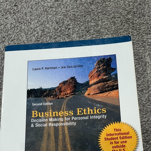 Business Ethics Decision Making Personal Integrity Social 2nd Edition Textbook - Picture 4 of 24
