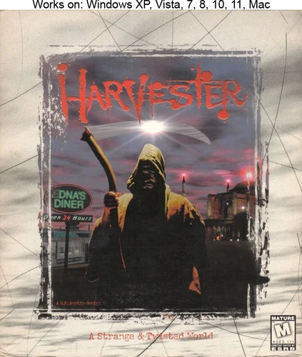 Harvester PC Mac Game Virgin Interactive 1996 Windows 10 11
