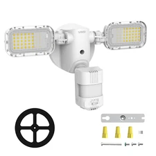 10,000LM Floodlight LED Motion Sensor Outdoor Security Light Wall Mounted SANSI