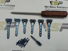 Locking Distal Radius Volar Plates 3 To 5 Holes R & L With Screws 68 Pieces TT