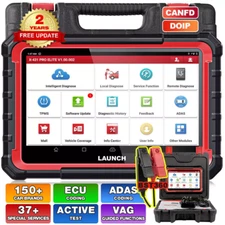 LAUNCH X431 Pro Elite PROS V + OBD2 Car Diagnostic Tool Scanner Key Coding ADAS