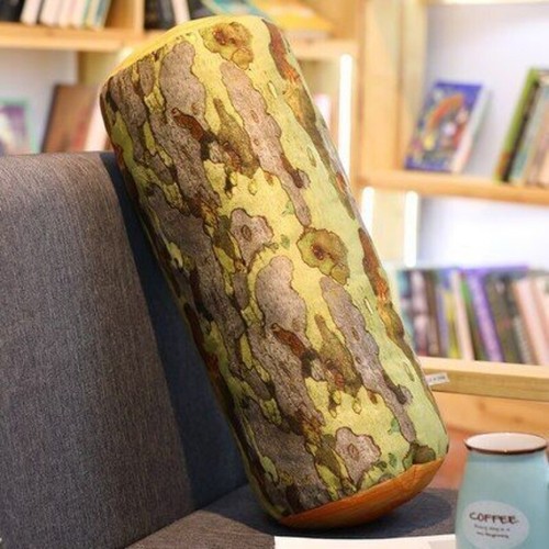 Plush Toys Tree Stump Wood Tree Plush Sleeping Long Pillow Room Decor Stuffed - Picture 11 of 18