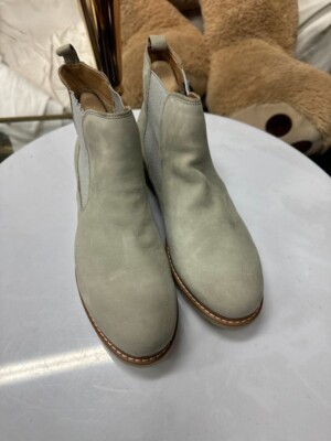 Tamaris Chelsea Boots Gr. 40 Taupe Nubuk / grau