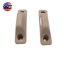1 Pair Pebble Tan Trim Cover Upper Door Striker Head Liner for Ford F-150 04-08