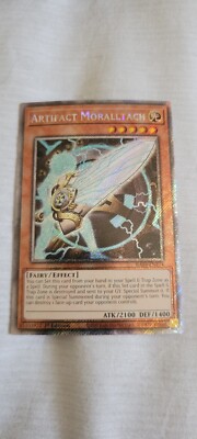 Artifact Moralltach 1st Edition Platinum Secret Rare RA04-EN214 Yu-Gi-Oh!