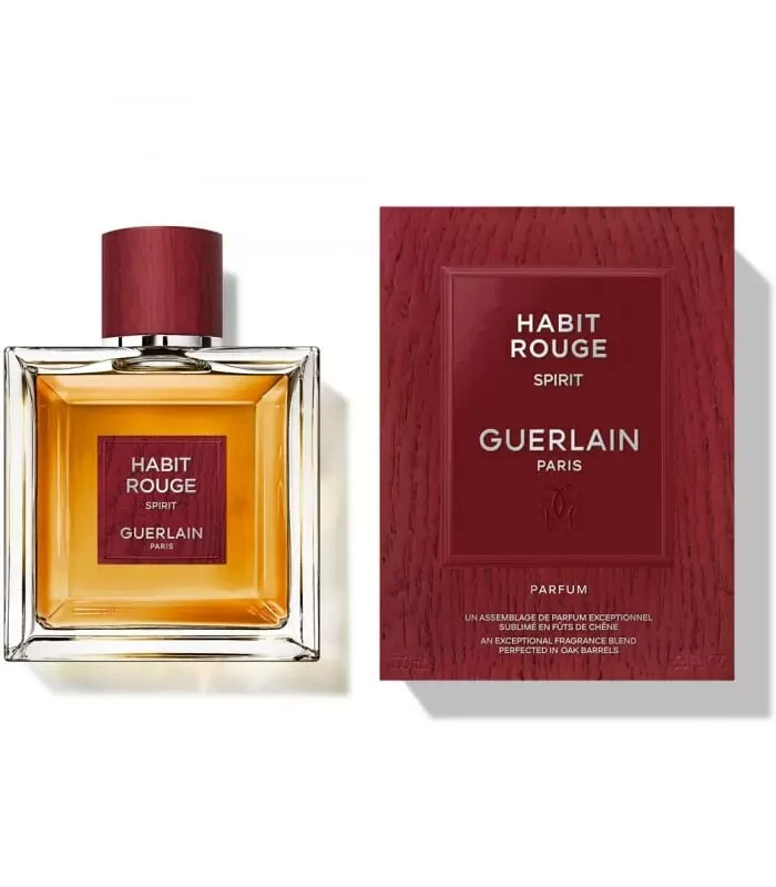 香水(ユニセックス) Guerlain Habit Rouge Spirit 100ml HABIT ROUGE DE GUERLAIN PARIS x HENNESSY ⋅ SPIRIT - PARFUM