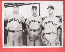 1955   LOUISVILLE COLONELS    TYPE 1    GLOSSY    MARTY KEOUGH