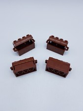 LEGO LOT 4 X COFFRE TRESOR REDDISH BROWN REF 4738 + 29336 *NEUF*