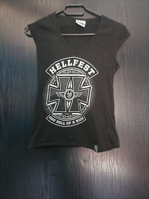 T-shirt Hellfest Officiel édition 2017 - Taille XS - Occasion Très Bon état