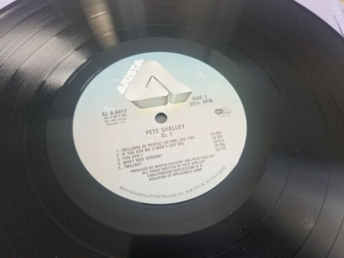 Pete Shelley – XL1 - Arista Records – AL 6-8017 - Buzzcocks - 1983 - Imagen 4 de 4