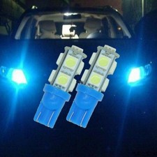 2x Ice Blue Led Back Up Reverse Light Bulbs 9 Smd Lamp T10 921 912 194 R6