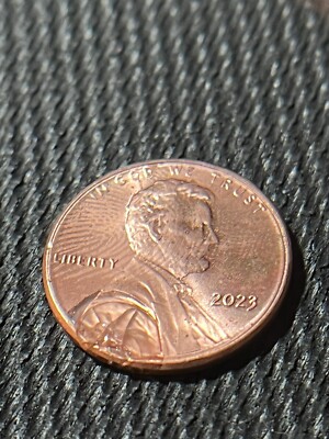 2023 penny Large Error Coin. Never Seen Error This Large. No