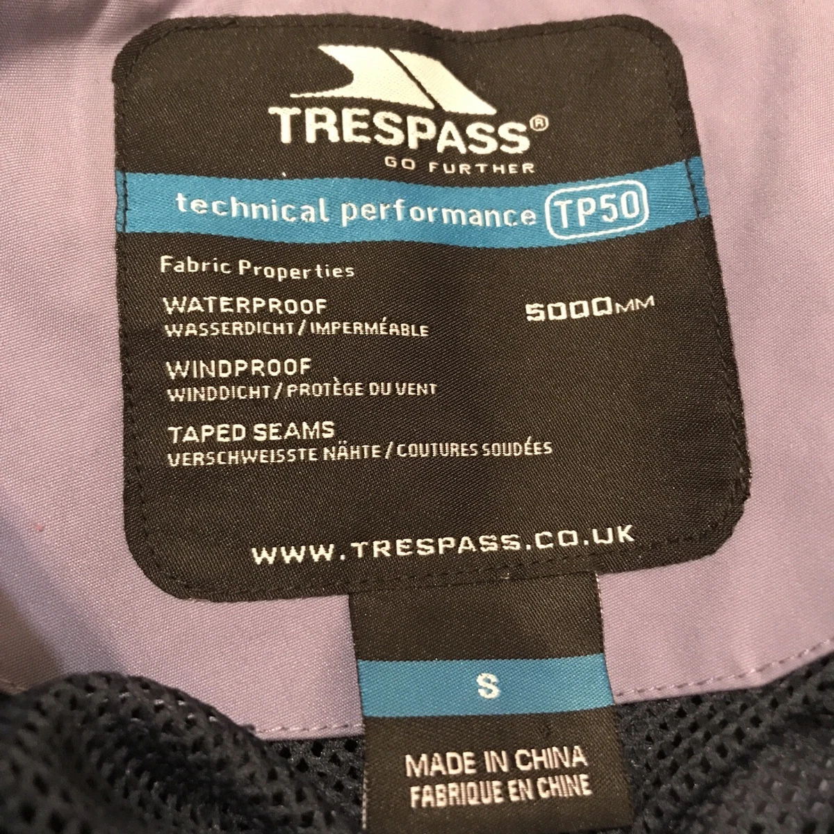 Trespass go further technical performance best sale tp50