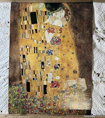THE KISS” by Gustav Klimt, 36” X 24” POSTER | eBay