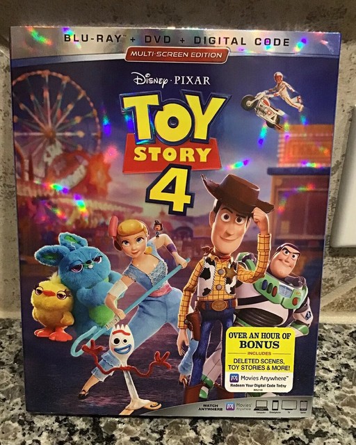 TOY STORY 4 [Includes Digital Copy][Bluray/DVD][2019]PLUS HOUR BONUS