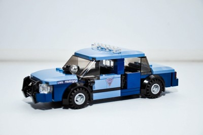 lego custom police car
