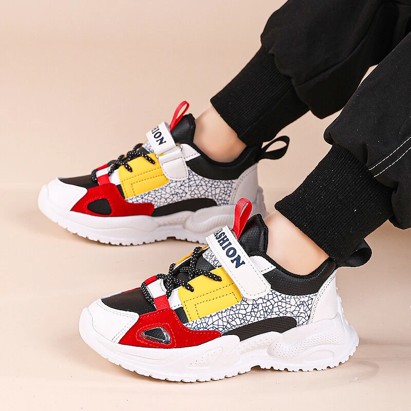 Niños Entrenadores Niñas Tenis Correr Tenis Niños Moda Zapatos Atléticos para Caminar Foto 3 de 4