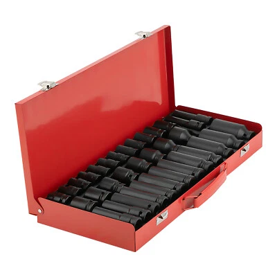 MAXPEEDINGRODS Schlagschrauber Nuss Steckschlüssel 8 - 32 mm Schraubenschlüssel 1/2" 35-tlg.