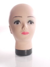 Mannequin Head Makeup Training Practice Wig Hat Display Bald Mannequin Head 9 3/
