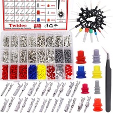 Kit de conectores de clavijas, terminales crimpadas para automoci n, veh culos e