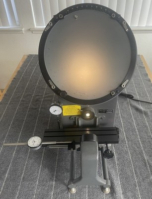 Micro Vu 12'' Optical Comparator Measuring Machine Model 500HP Extra Parts!