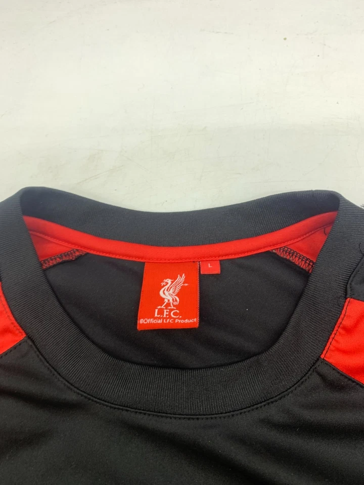 LIVERPOOL FC Black Training Top size large - Image 4 of 4