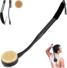 Back Brush Long Handle for Shower, 20.5  Back Bath Brush for Shower, Back