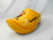 Vintage Heineken Holland Beer Wood Shoe Promo Prop EUC