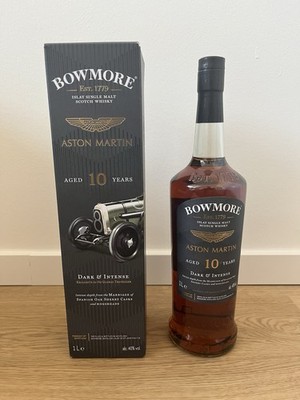 Bowmore 10 Jahre Aston Martin 2022 Dark & Intense Single Malt Whisky 1L