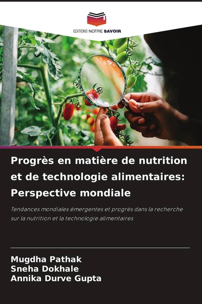 Mugdha Pathak (U. A.) | ProgrèS En MatièRe De Nutrition Et De Technologie...-image