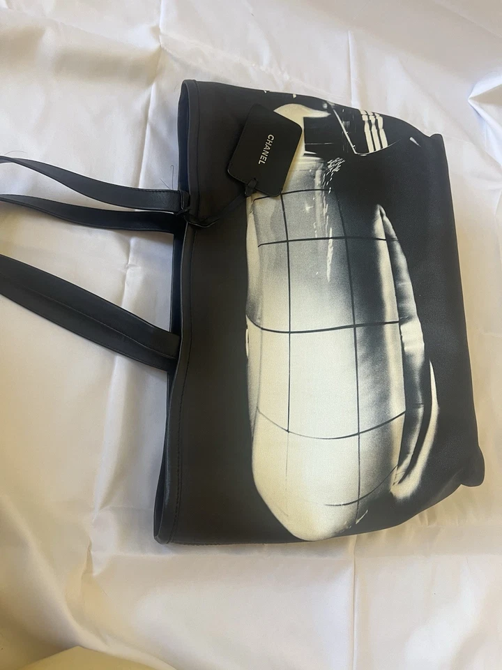 Chanel Zaha Hadid Mobile Art Tote Bag Karl Lagerfeld canvas leather - Image 2 of 4