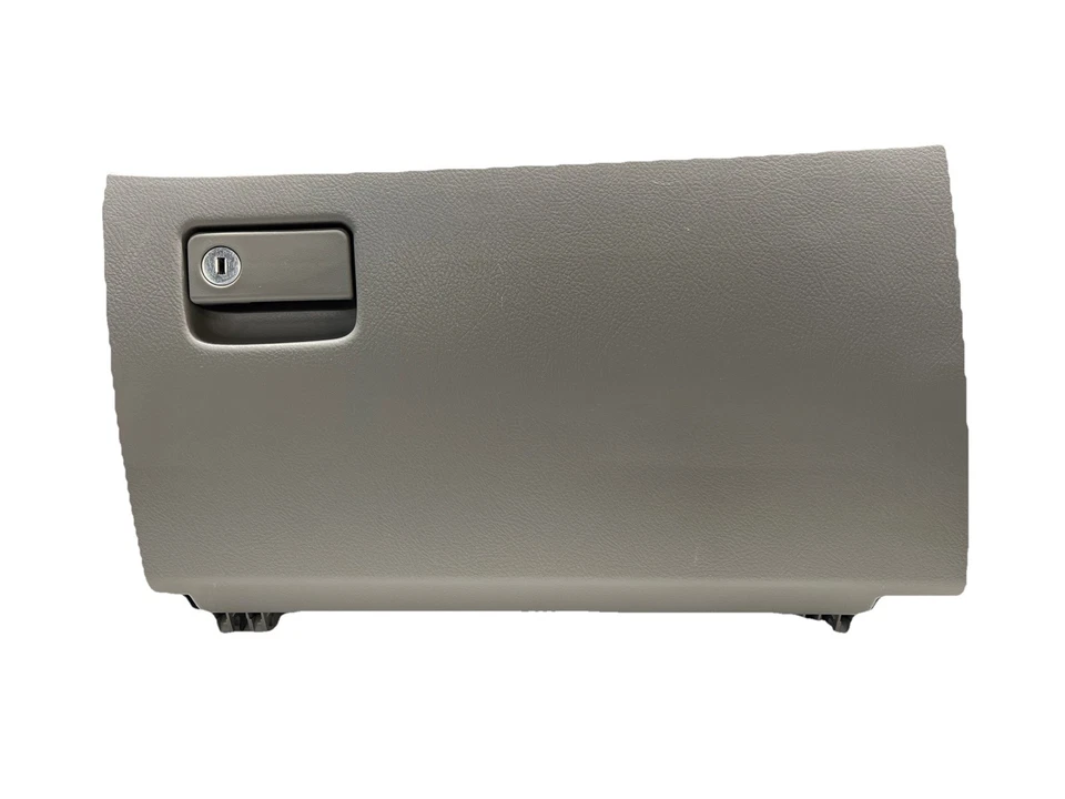 Cubierta inferior de la tapa del compartimento de la puerta de la guantera Toyota RAV4 2006-2012 gris claro OEM Foto 2 de 4