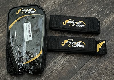 New Unisex Dragline Lifting Wrist Straps Anit-skid Black A11