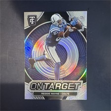 2024 Panini Totally Certified On Target Reggie Wayne Colts #19 Football Card