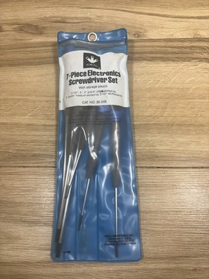 IDEAL/XONIC 36-248 7-Piece Slim Electronics Screwdriver Set- NEW OPEN BOX