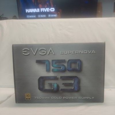 EVGA Supernova G3 750W Fully Modular Gold Power Supply 220-G3-0750-X1 Sealed Box