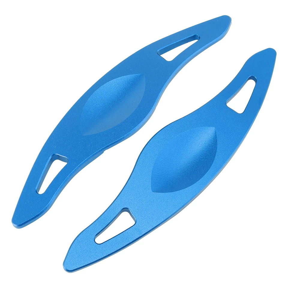 Extensión de palanca de cambios de volante para Honda FIT VEZEL HRV aluminio azul Foto 4 de 4