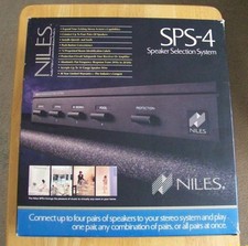 Niles SPS-4, 4 Speaker Selector 4 Zone Audio Systems Tested
