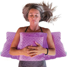 Mastectomy Pillow, Post-Surgery Breast Recovery Cushion, Purple