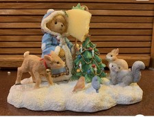 Cherished Teddies 182966 Olga  Feel The Peace, Hold The Joy, Share The Love  