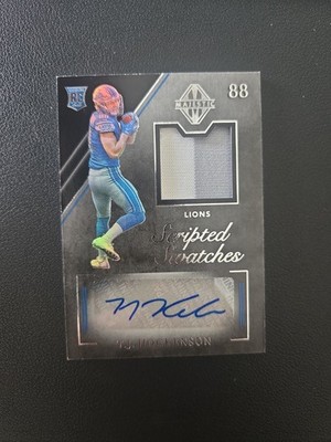 2019 Panini Majestic - Rookie Scripted Swatches T.J. Hockenson  #/99 🔥🔥